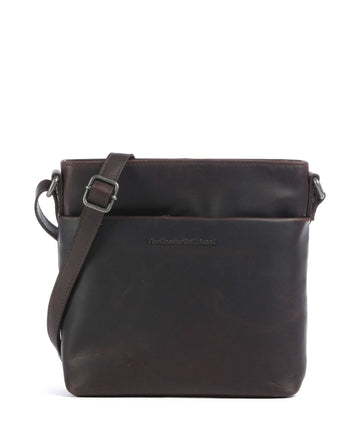 The Chesterfield Brand Wax Pull Up Cow Navene Olkalaukku brown