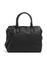 The Chesterfield Brand Wax Pull Up Cow Valmonte Käsilaukku black