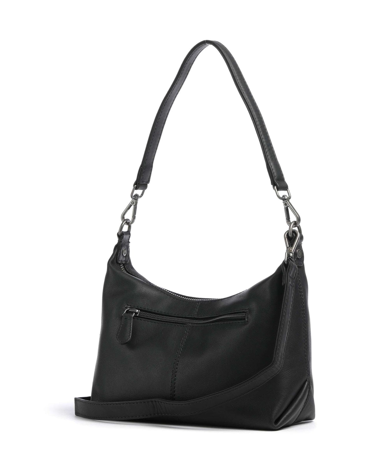 The Chesterfield Brand Wax Pull Up Cow Christie Shoulder bag black