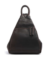 The Chesterfield Brand Wax Pull Up Cow Howard Backpack brown