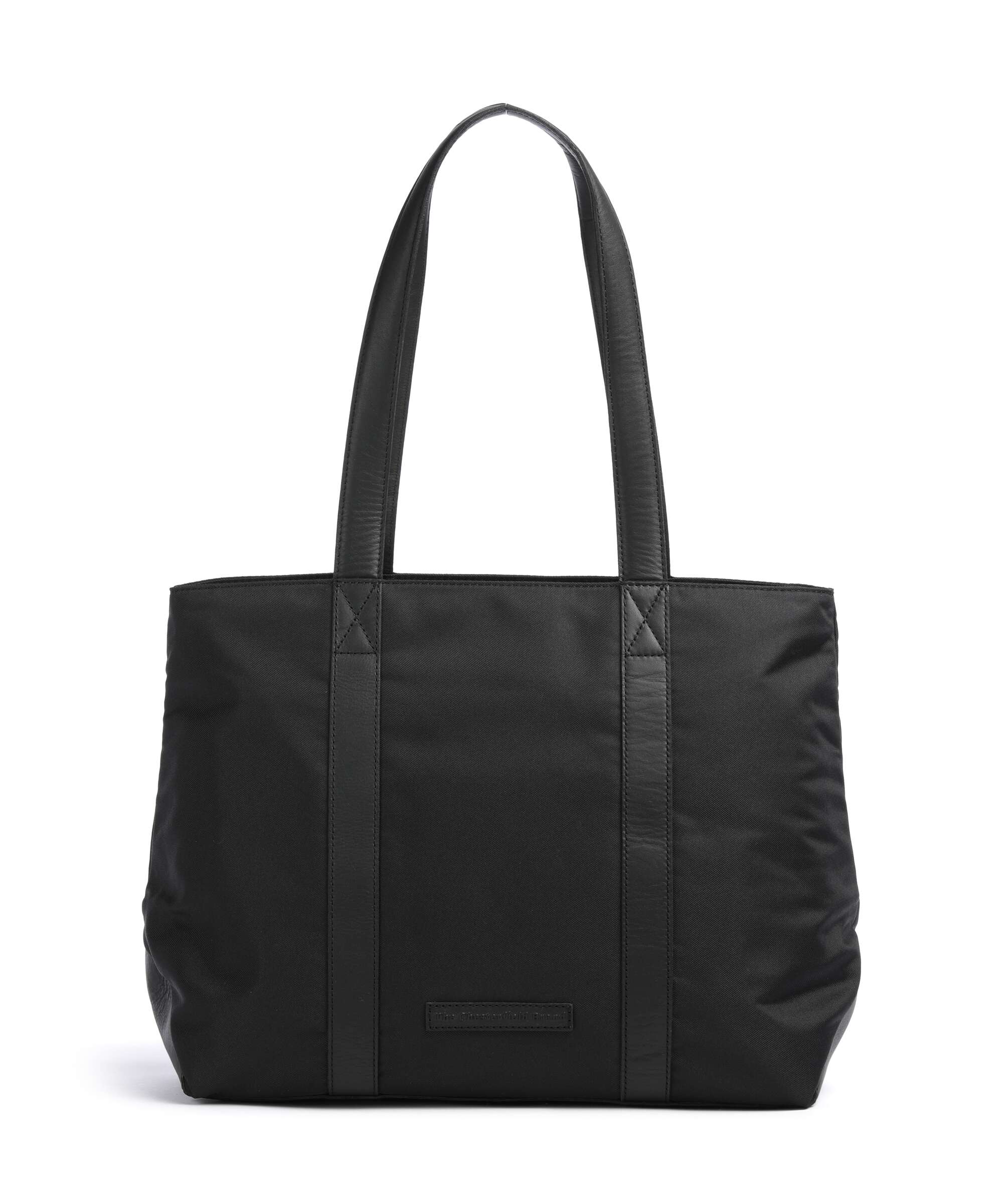 The Chesterfield Brand Nylon Wax Pull Up Otta Tote bag black