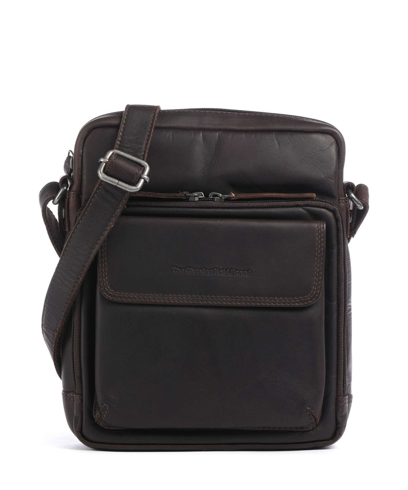 The Chesterfield Brand Wax Pull Up Cow Montira Crossbody bag brown