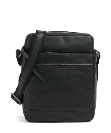 The Chesterfield Brand Wax Pull Up Cow Anzora Olkalaukku black