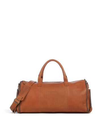 The Chesterfield Brand Wax Pull Up Cow Finlay Viikonloppukassi cognac