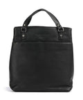 The Chesterfield Brand Wax Pull Up Cow Raynor Backpack bag black