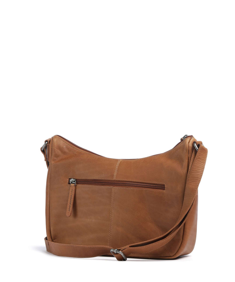 The Chesterfield Brand Wax Pull Up Cow Valenora Crossbody bag cognac