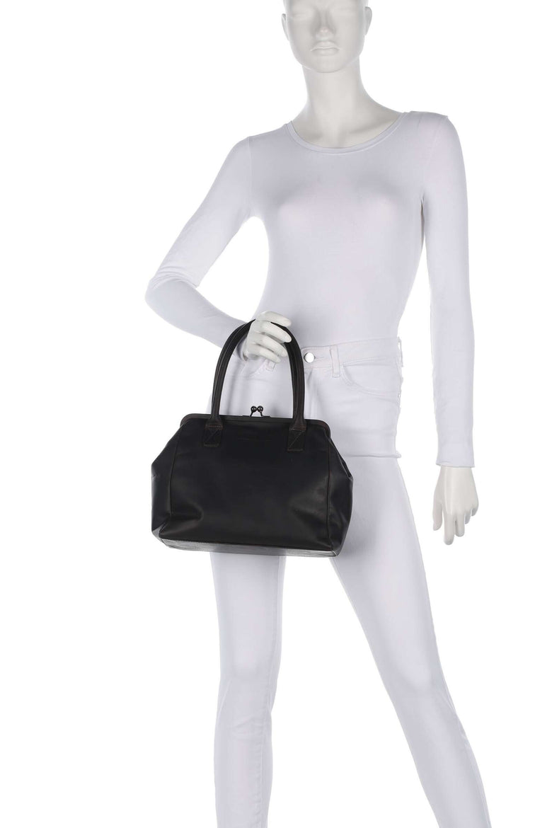 The Chesterfield Brand Wax Pull Up Cow Dorin Shoulder bag brown