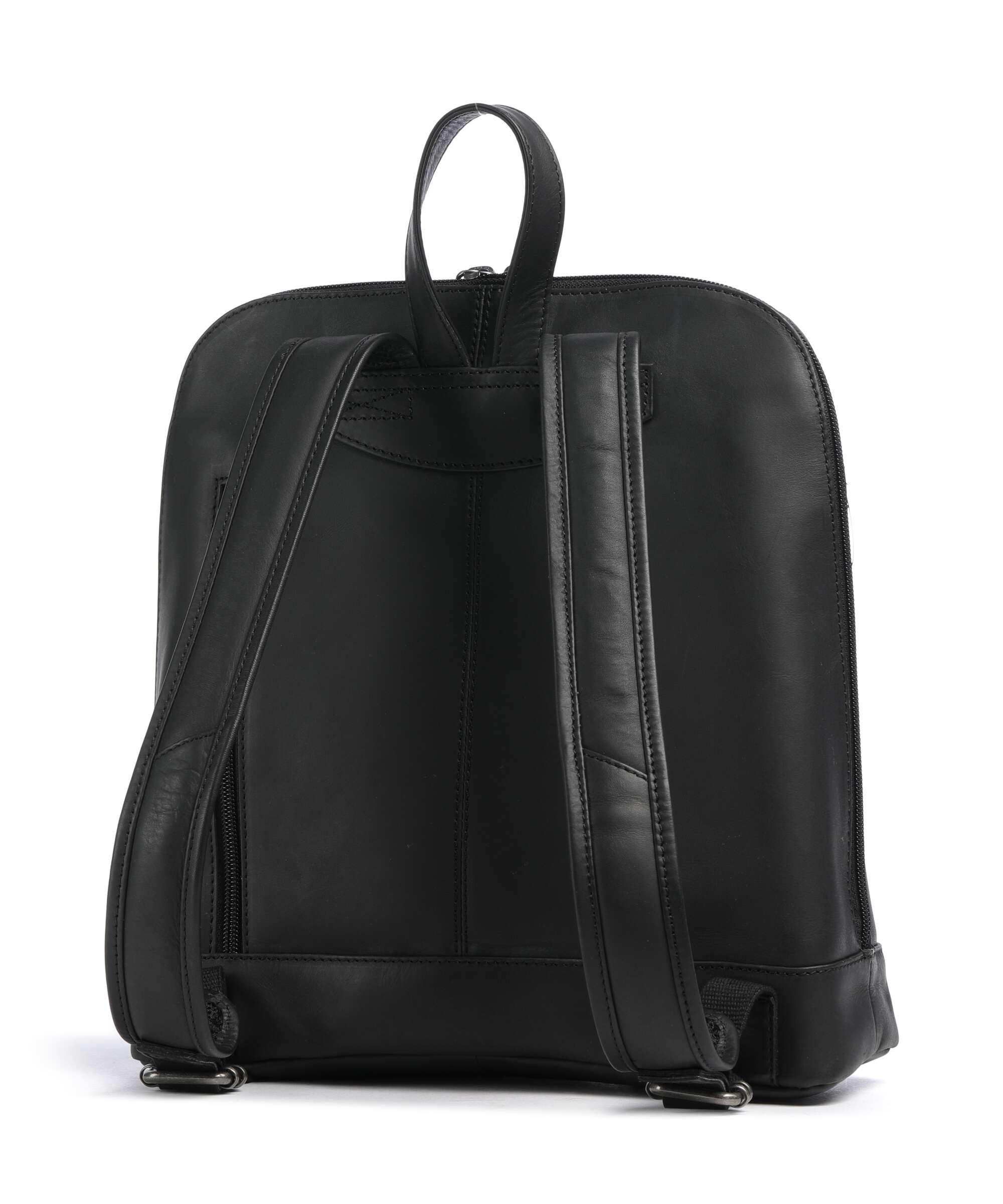 The Chesterfield Brand Wax Pull Up Cow Tigris Backpack black