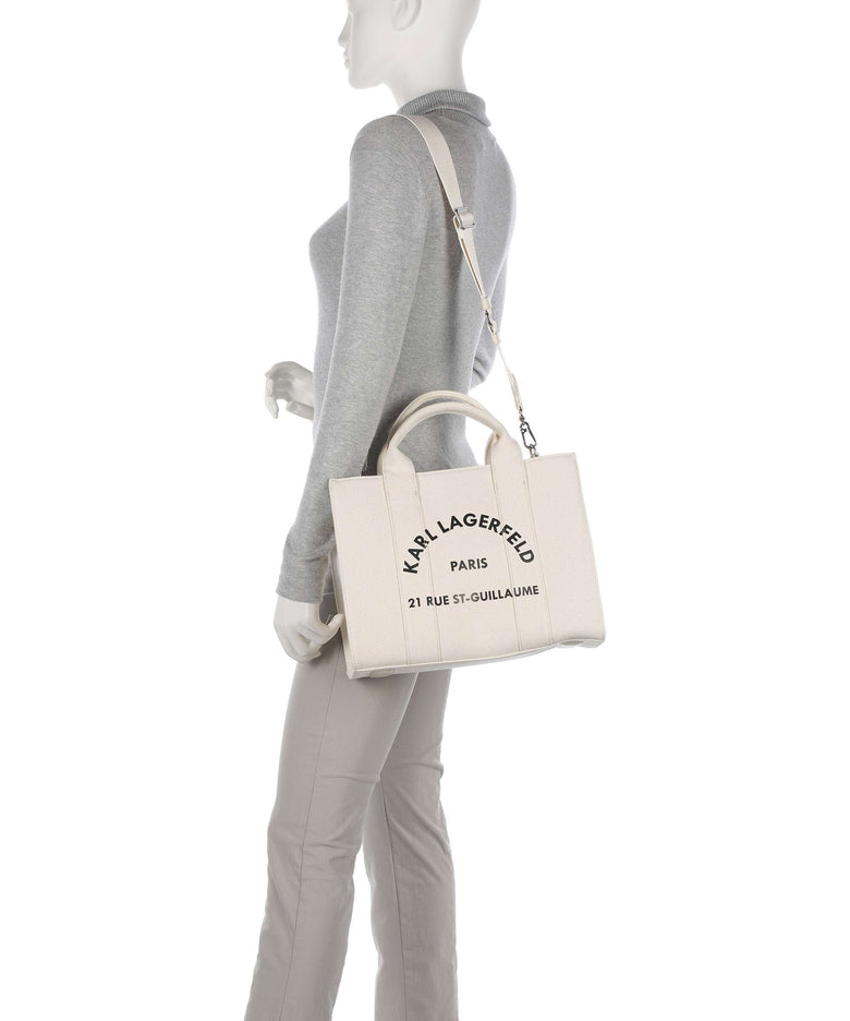 Karl Lagerfeld K/Rue St Guillaume Medium Handbag natural