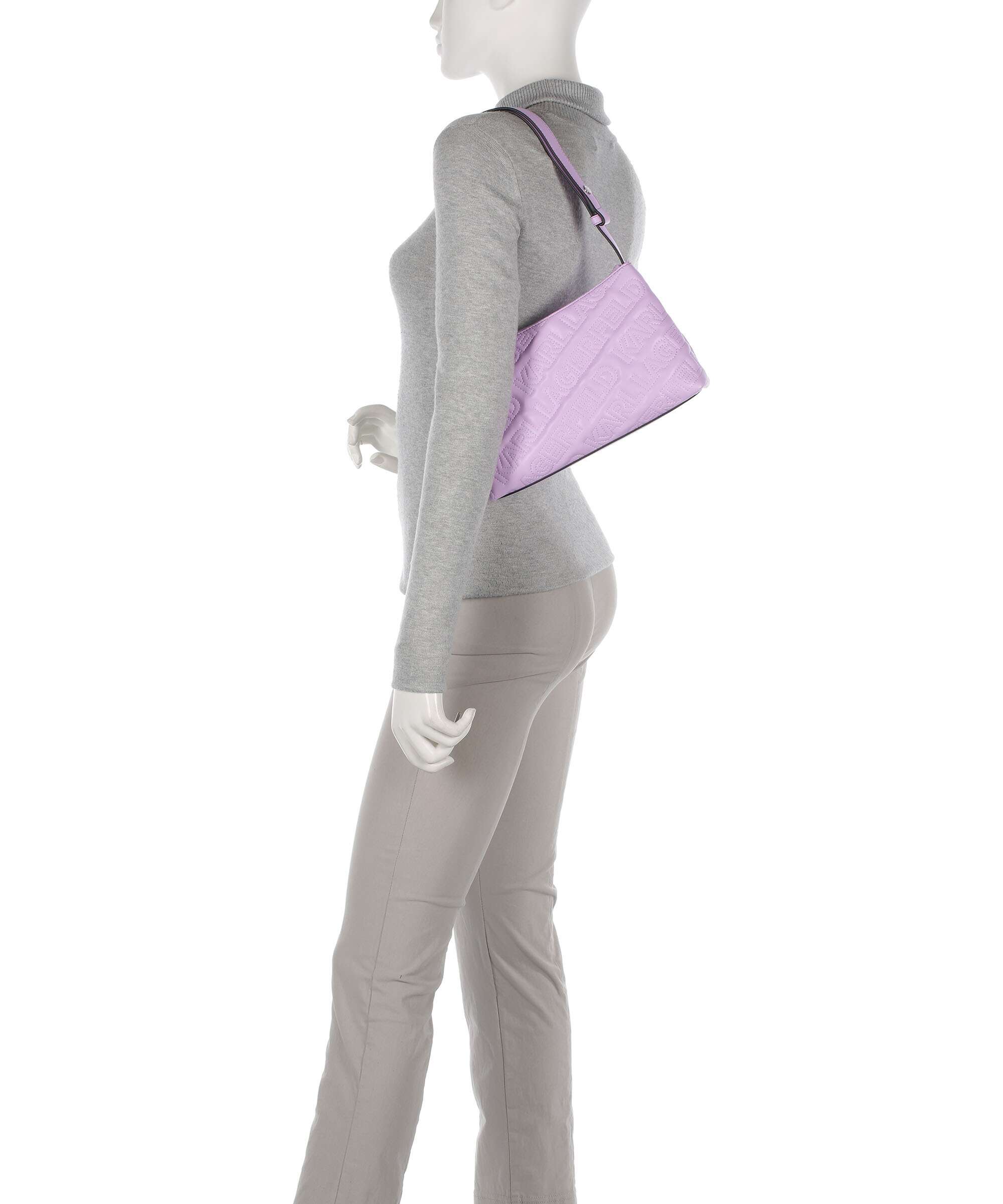 Karl Lagerfeld K/Essential Kuilt Shoulder bag violetta