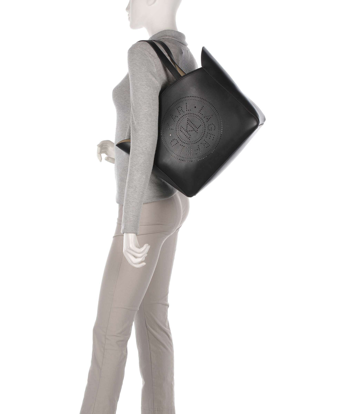 Karl Lagerfeld K/Circle Large Tote bag black