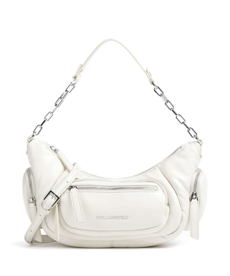 Karl Lagerfeld K/City Medium Shoulder bag offwhite