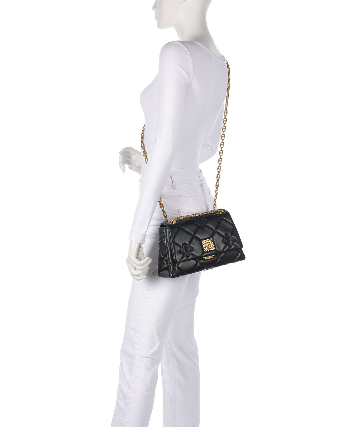 Steve Madden BLANCH Shoulder bag black/gold