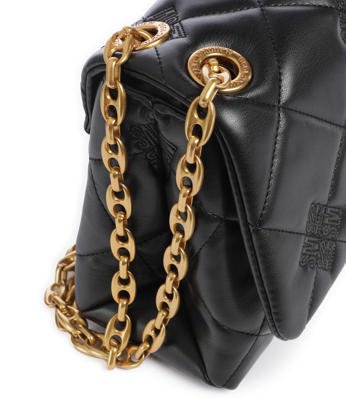 Steve Madden BLANCH Shoulder bag black/gold