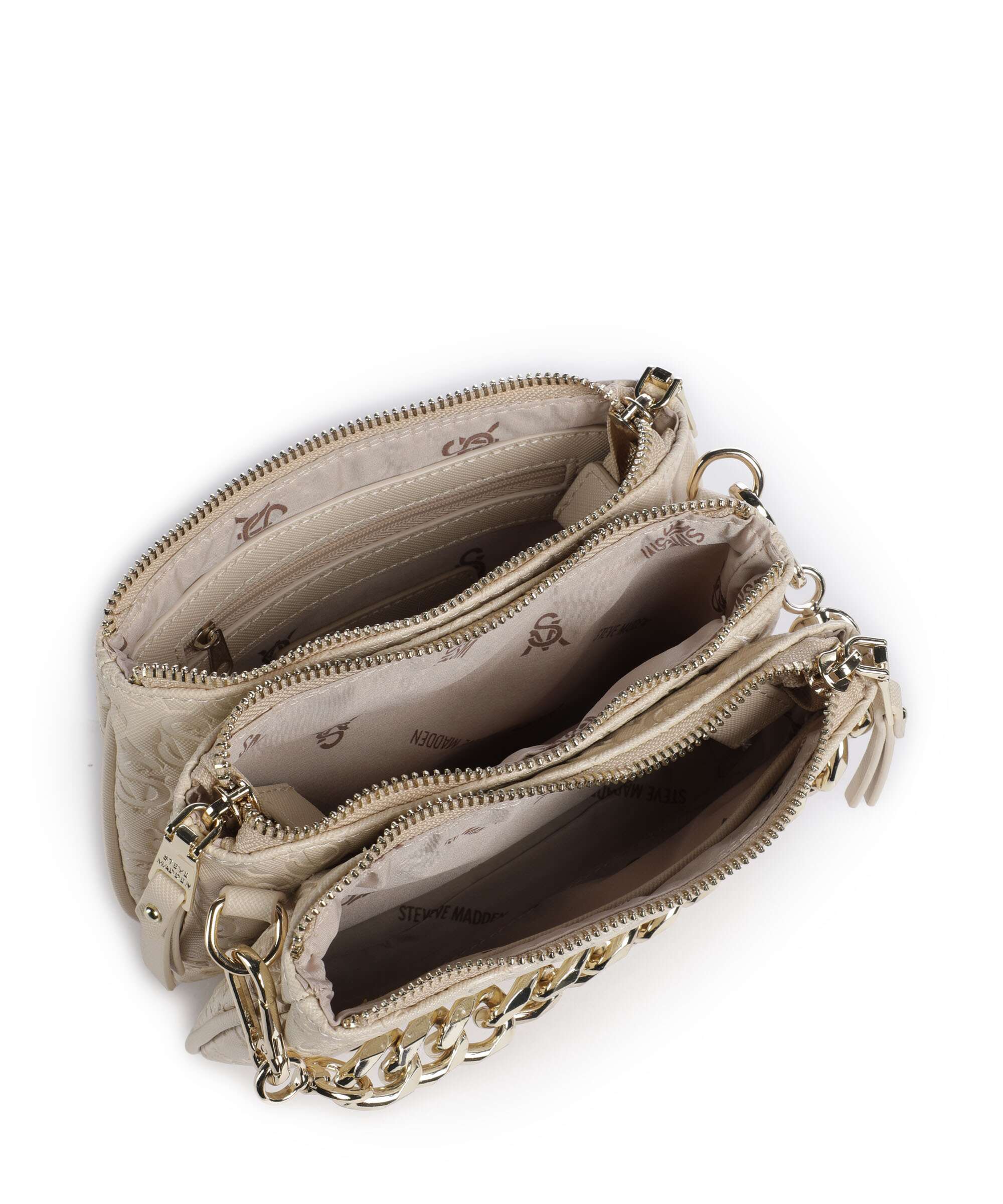 Steve Madden BROY-E Crossbody bag bone/gold
