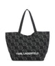 Karl Lagerfeld Ikon Ostoskassi black/white