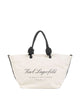 Karl Lagerfeld Hotel Karl Tote bag natural