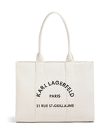 Karl Lagerfeld K/Rue St Guillaume Tote bag natural