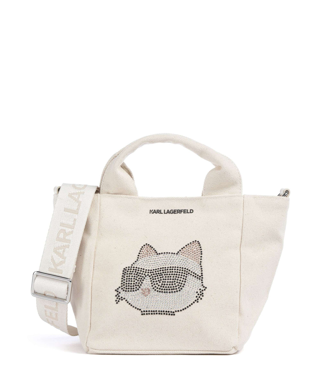Karl Lagerfeld K/Ikonik Choupette Mini Crossbody bag natural