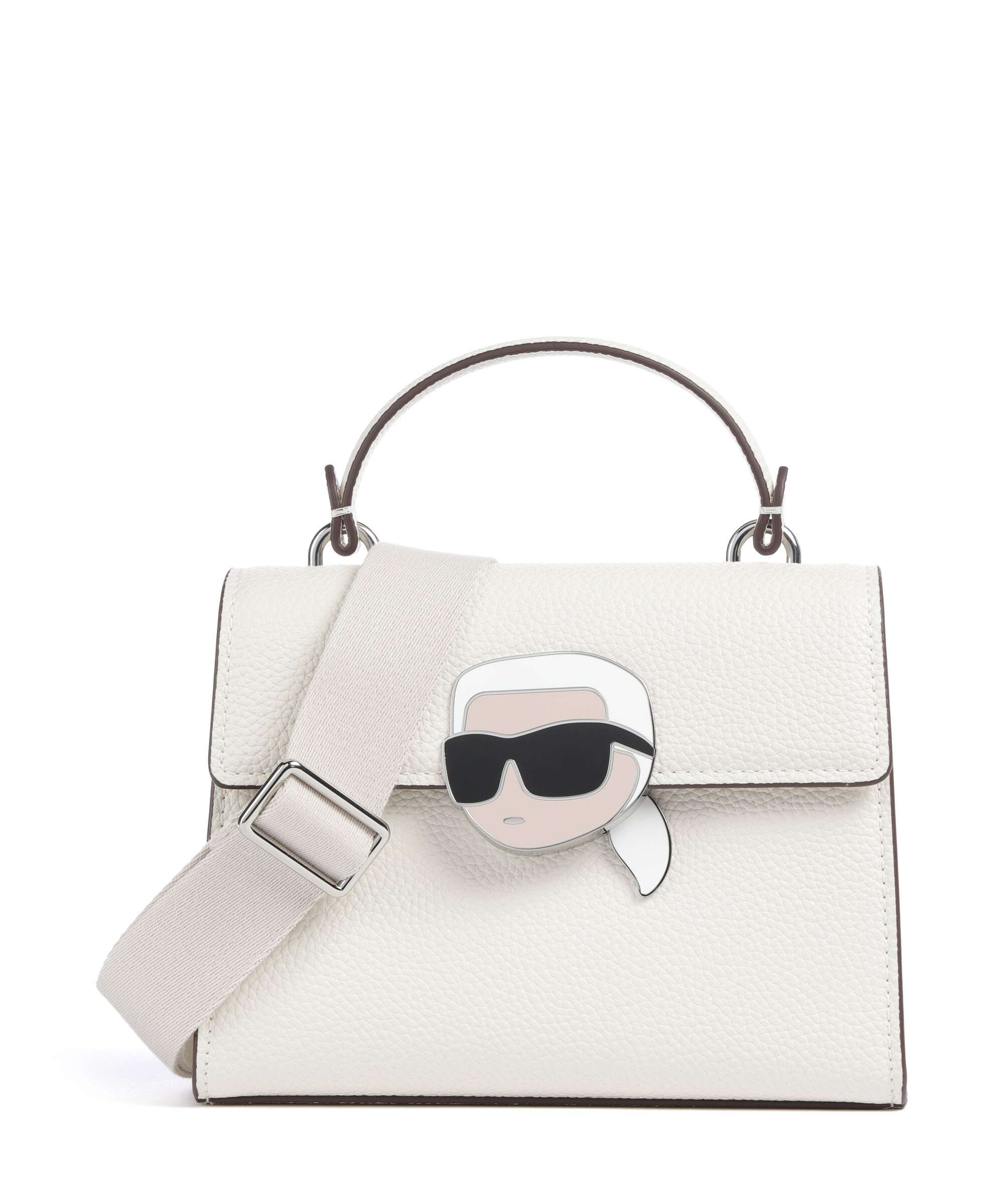 Karl Lagerfeld K/Ikonik Handbag offwhite
