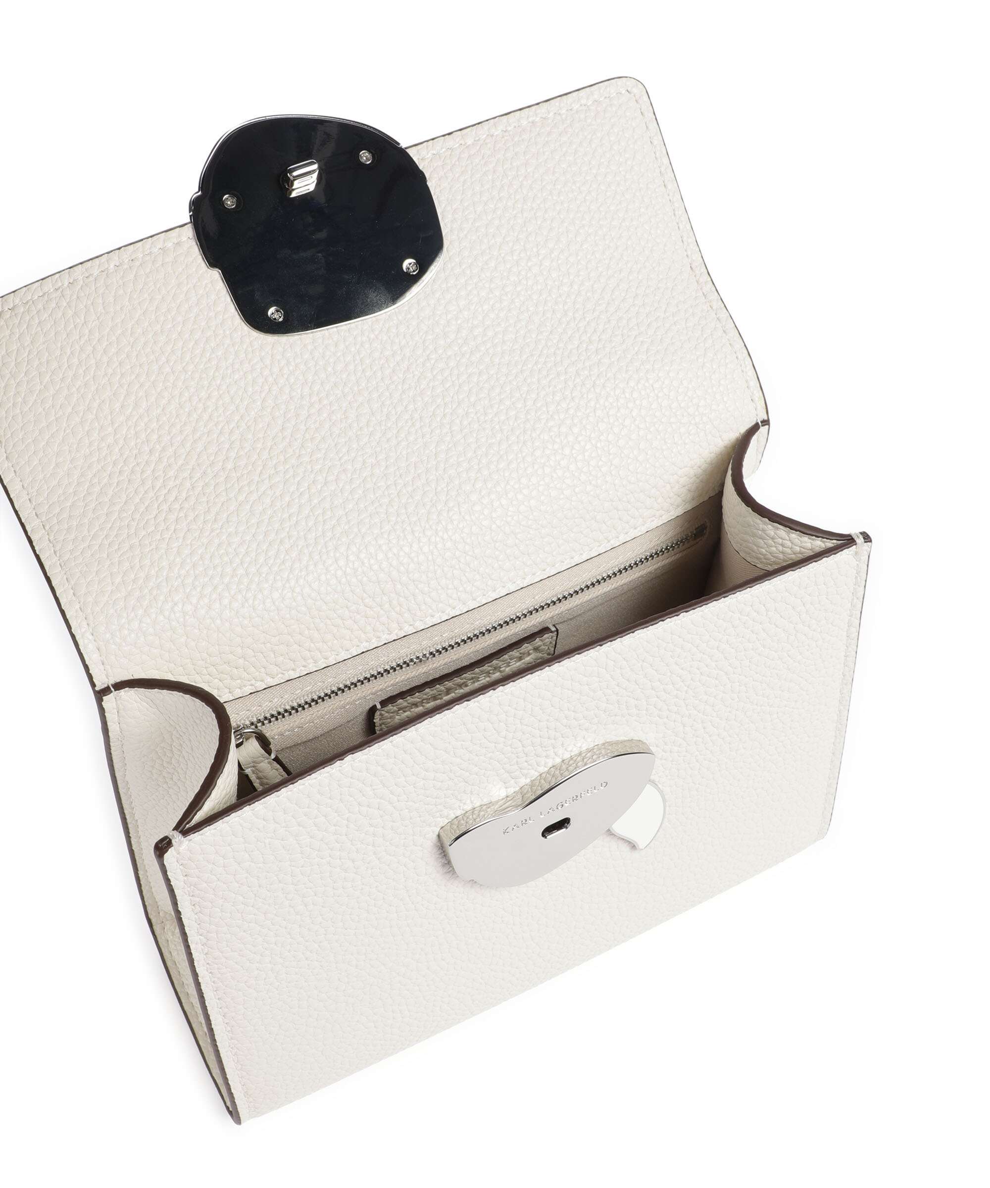 Karl Lagerfeld K/Ikonik Handbag offwhite