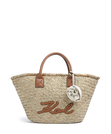 Karl Lagerfeld K/Signature Medium Käsilaukku natural/tan