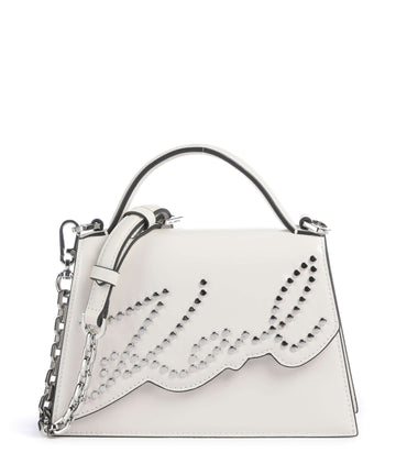 Karl Lagerfeld K/Signature 2.0 Small Käsilaukku offwhite