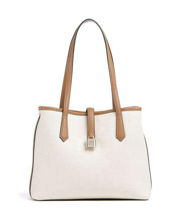 Karl Lagerfeld K/Autograph Small Ostoskassi canvas caramel