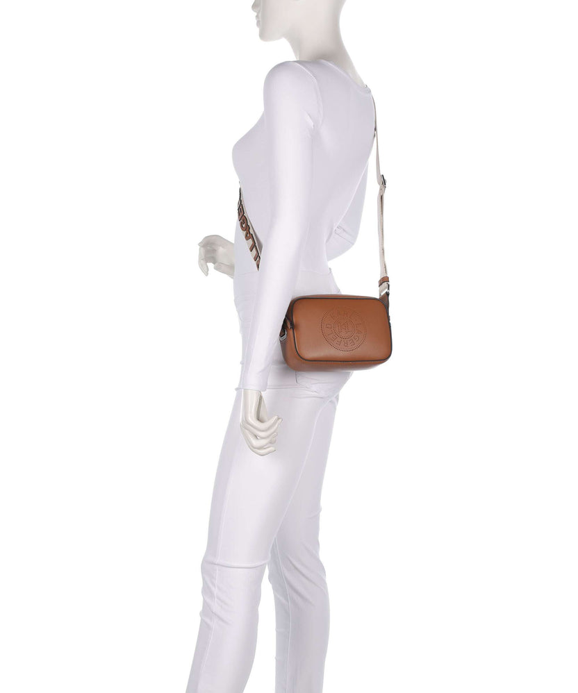 Karl Lagerfeld K/Circle Crossbody bag dark tan