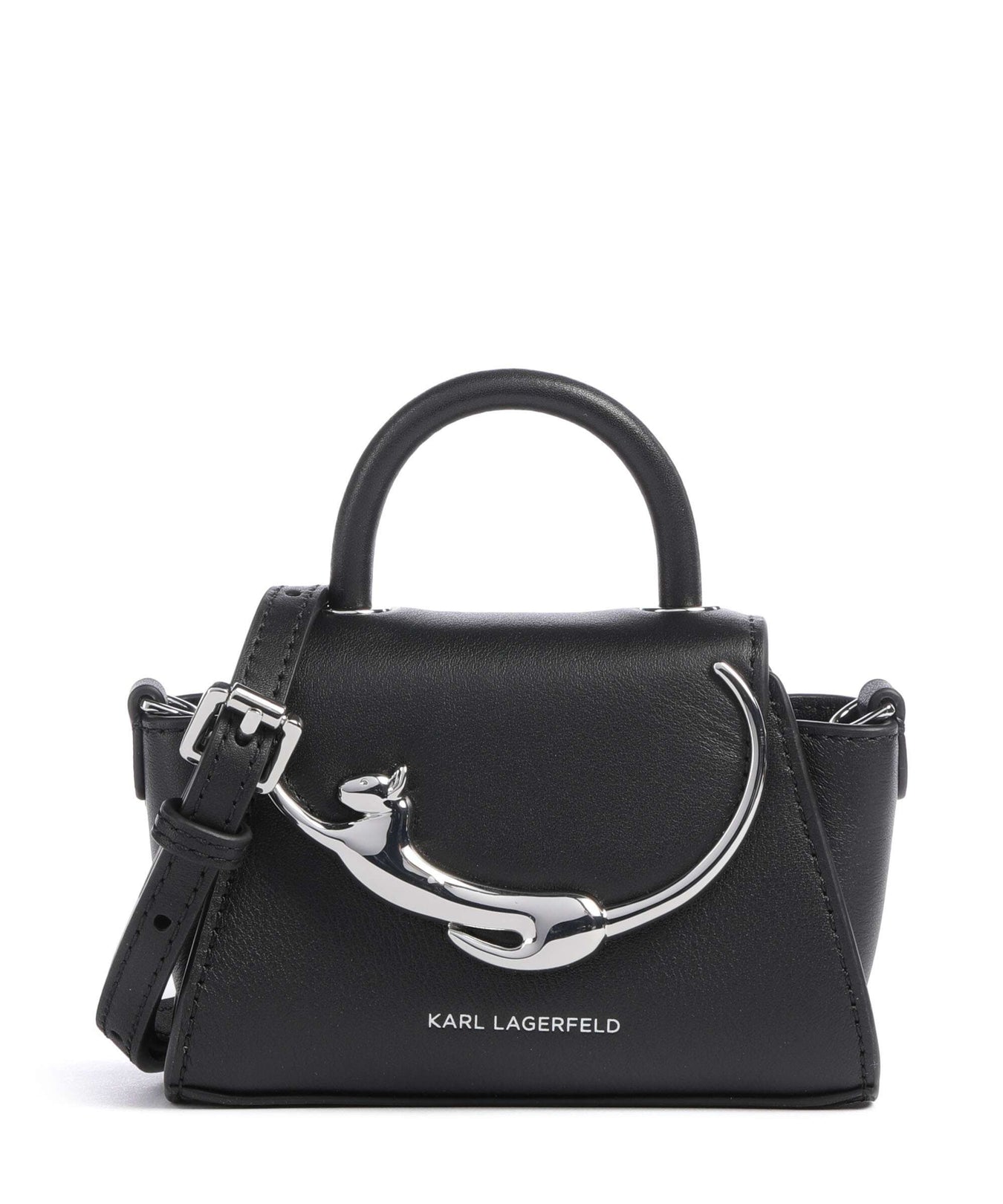 Karl Lagerfeld Ikon Choupette Mini Crossbody bag black