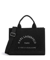 Karl Lagerfeld K/Rue St Guillaume Medium Käsilaukku black embellishment