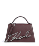 Karl Lagerfeld K/Signature 2.0 Medium Käsilaukku windsor/burgundy