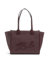 Karl Lagerfeld K/Skuare Medium Ostoskassi windsor/burgundy