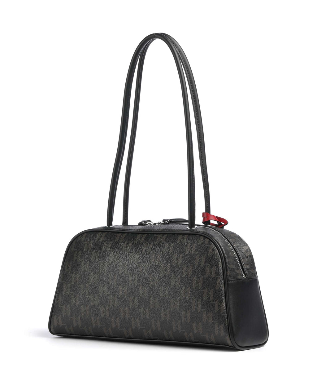 Karl Lagerfeld Ikon Monogram Shoulder bag brown/kl mono