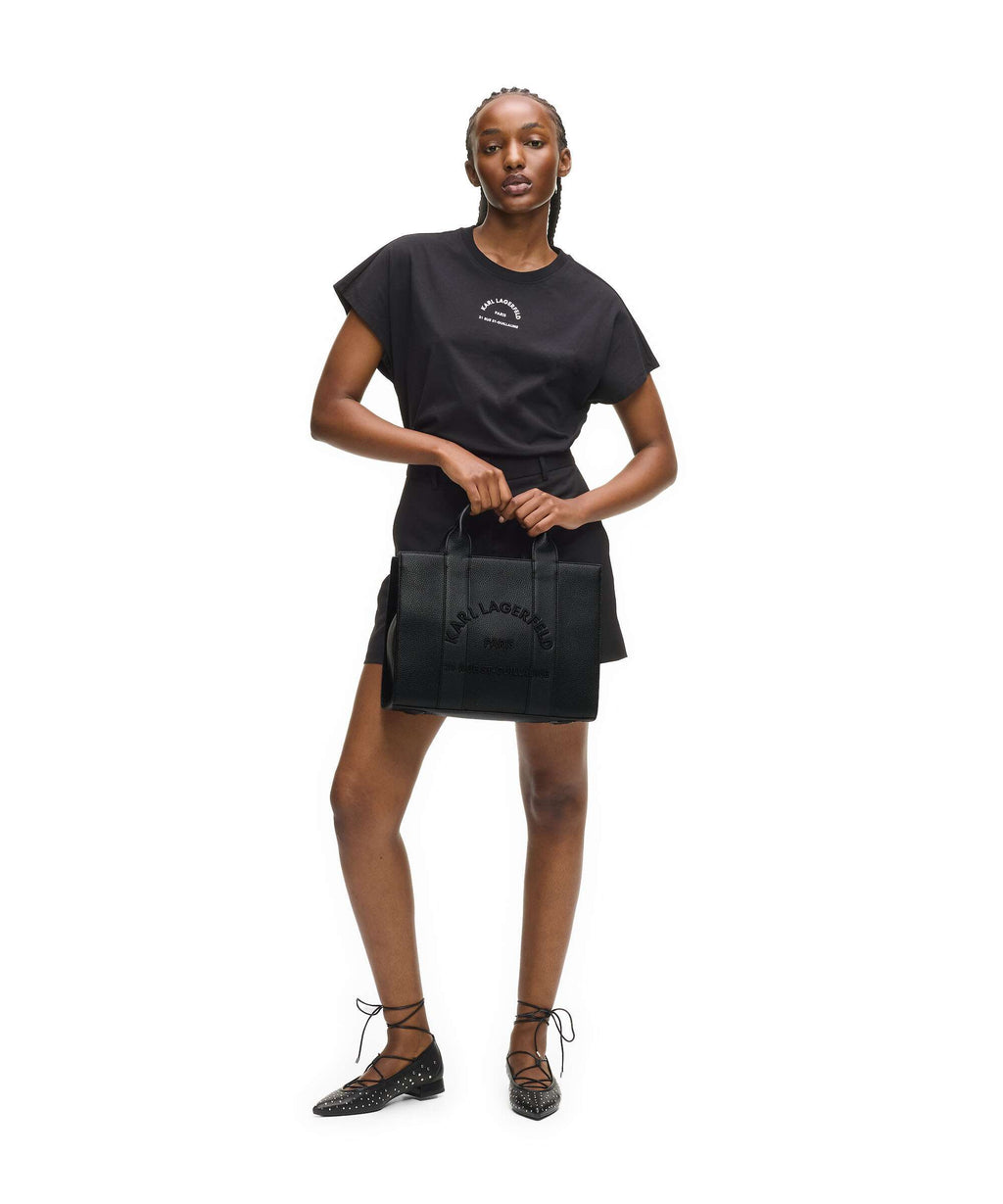 Karl Lagerfeld K/Rue St Guillaume Medium Handbag black