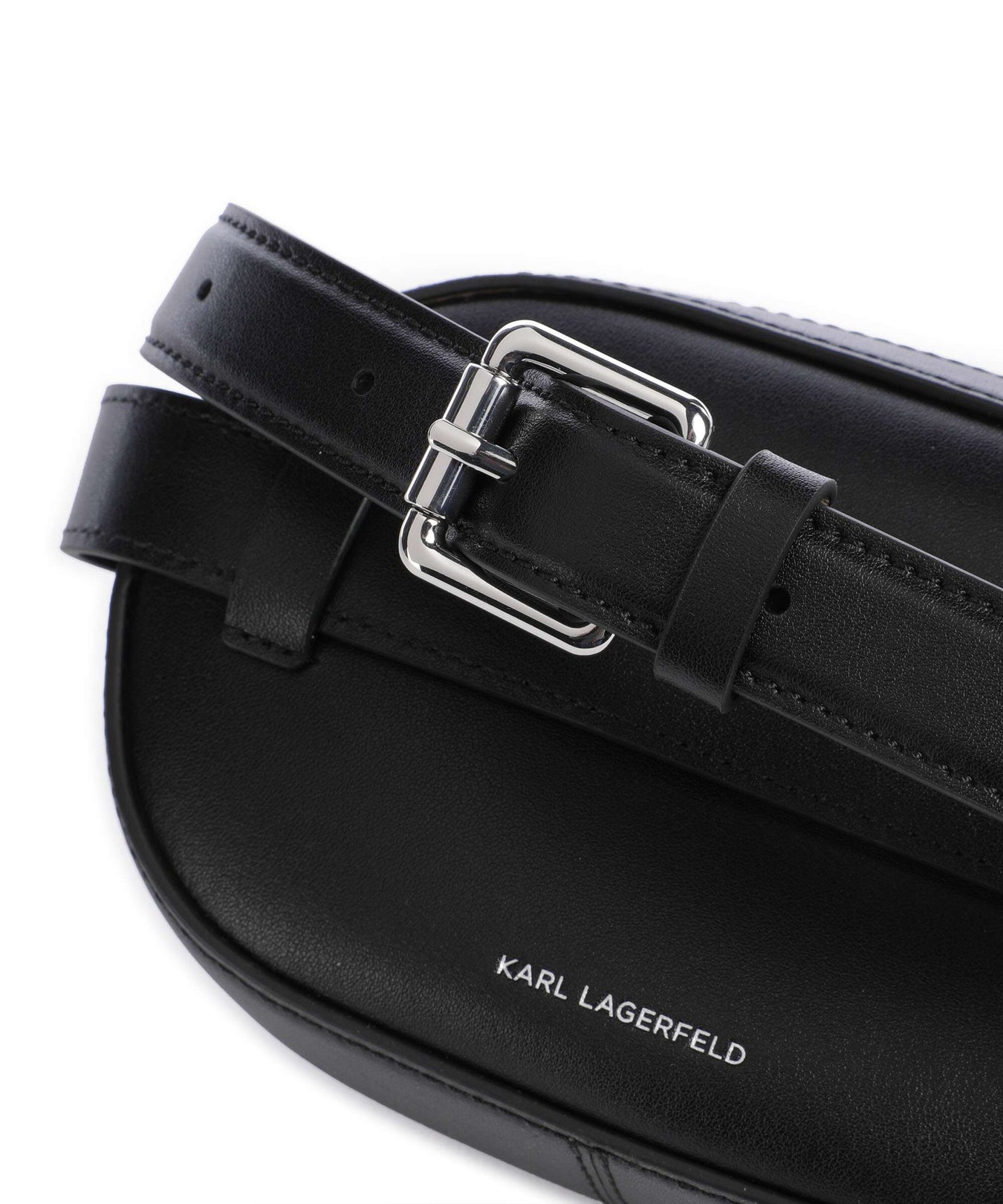 Karl Lagerfeld K/Circle Fanny pack black/nickel
