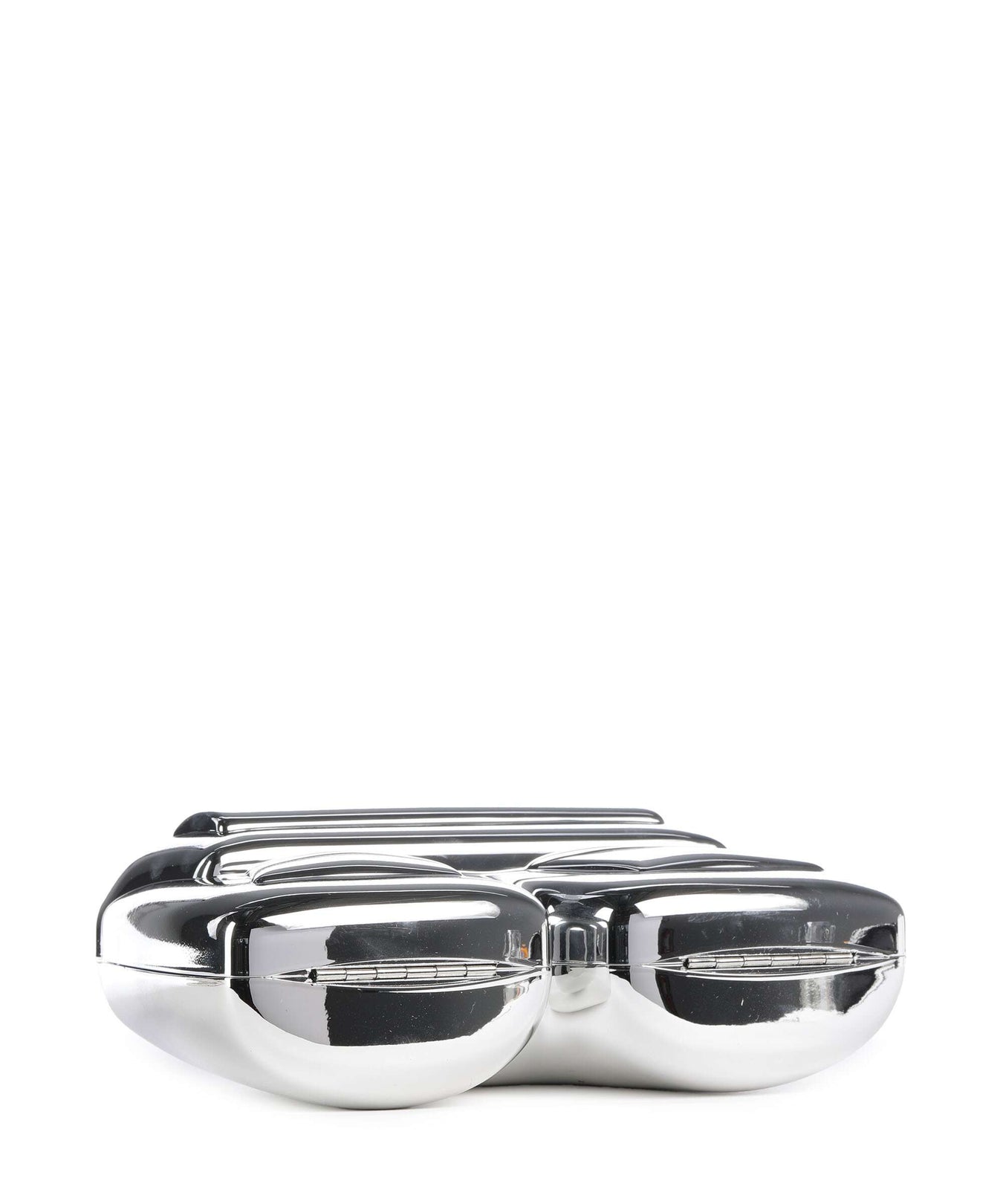 Karl Lagerfeld Ikon K Crossbody bag silver metal