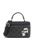 Karl Lagerfeld Ikon Monogram Small Crossbody bag brown/kl mono