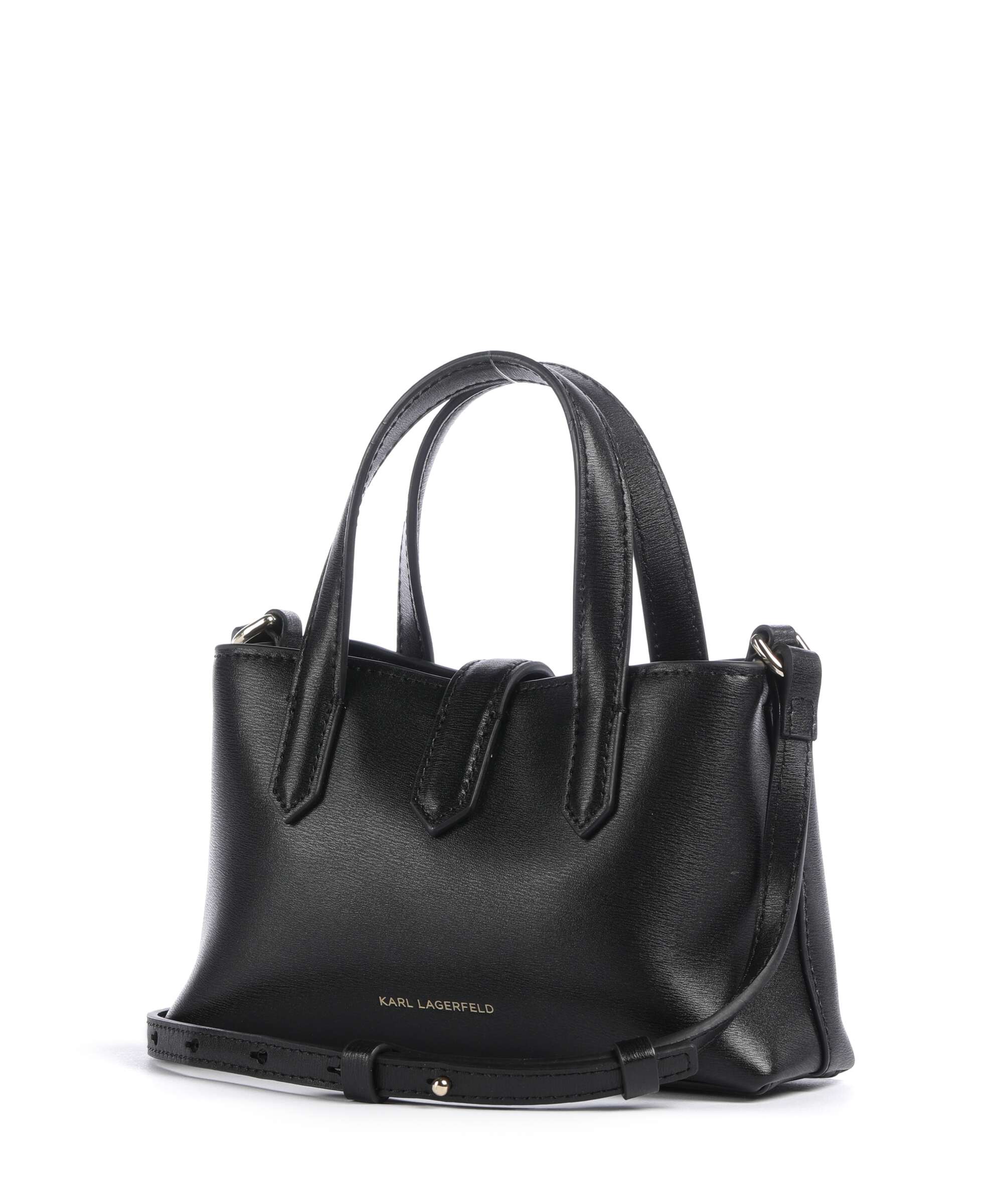 Karl Lagerfeld K/Autograph Padlock Crossbody bag black/gold