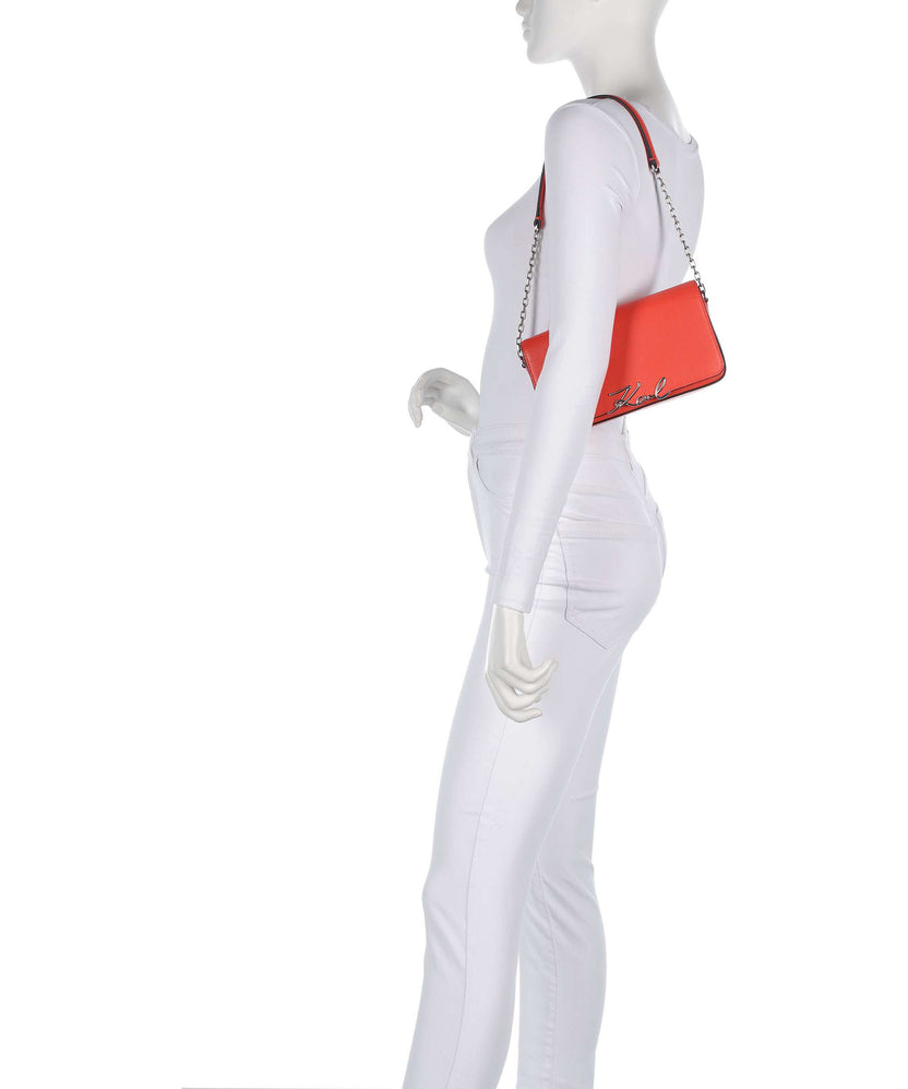 Karl Lagerfeld K/Signature Shoulder bag grapefruit