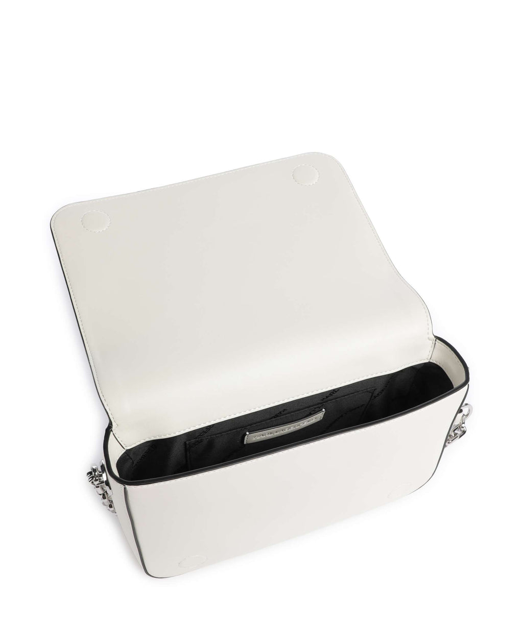 Karl Lagerfeld K/Autograph Medium Shoulder bag off white