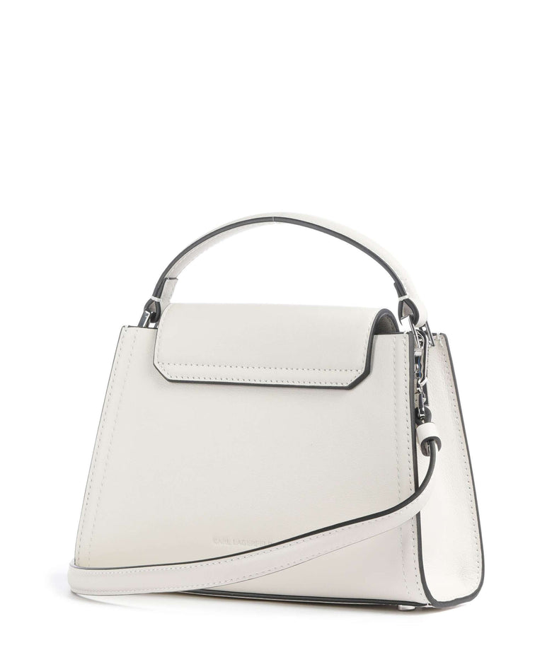 Karl Lagerfeld K/Signature Mini Handbag off white