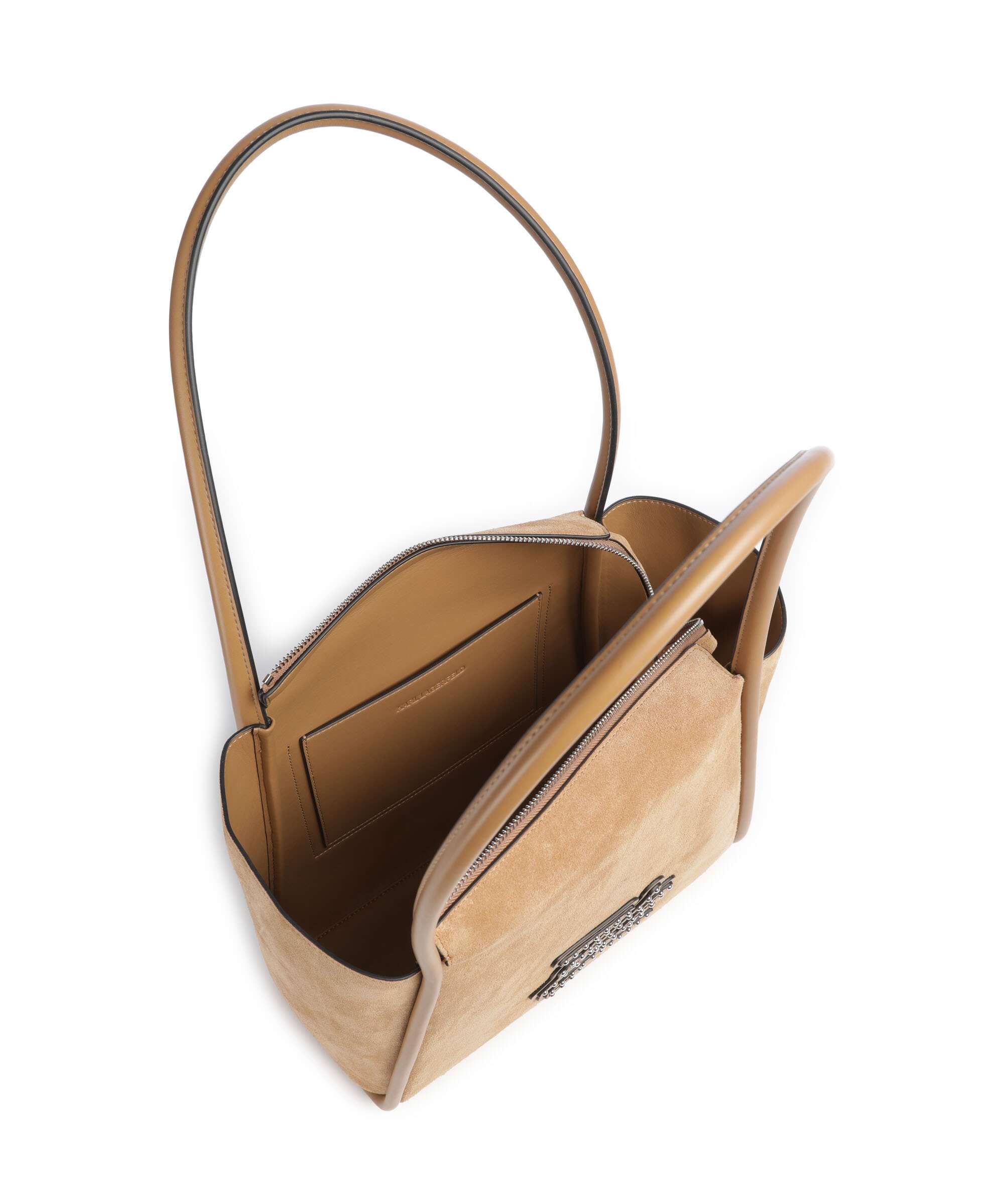 Karl Lagerfeld K/Autograph Patch Tote bag caramel