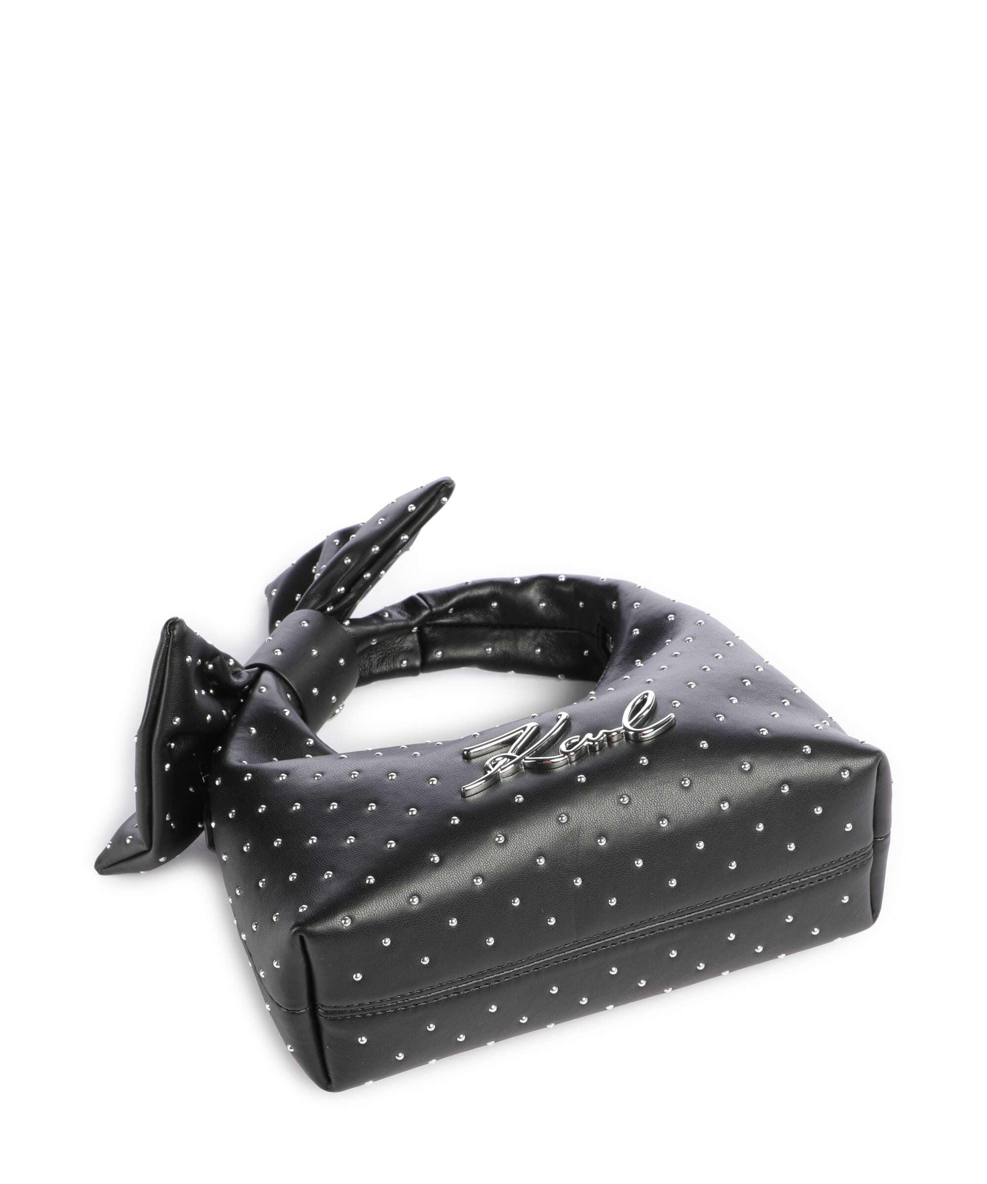 Karl Lagerfeld K/Soiree Mini Bow Handbag black embellishment
