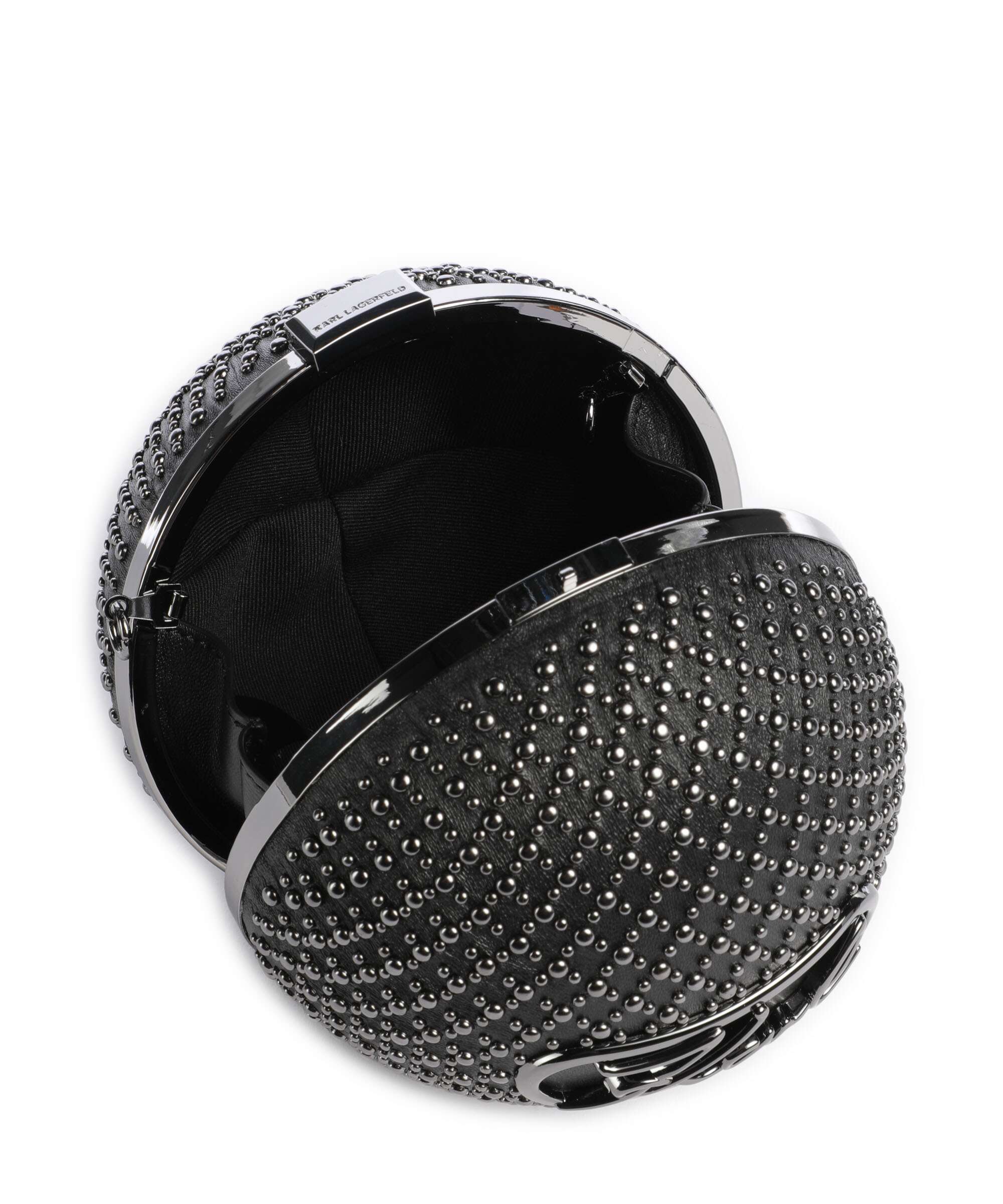 Karl Lagerfeld K/Signature Shoulder bag black embellishment