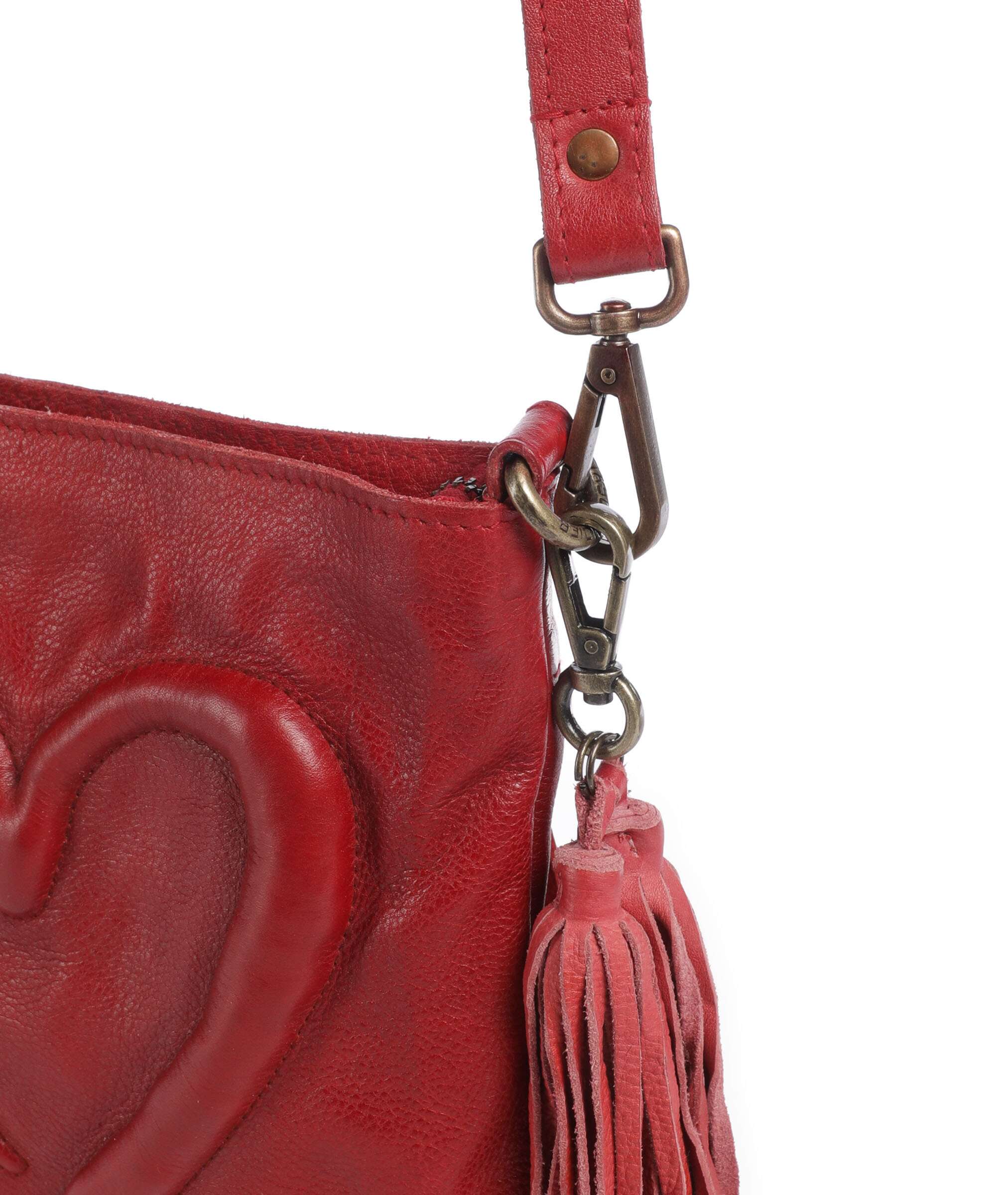Taschendieb Wien Herzweg 4 Crossbody bag red solid