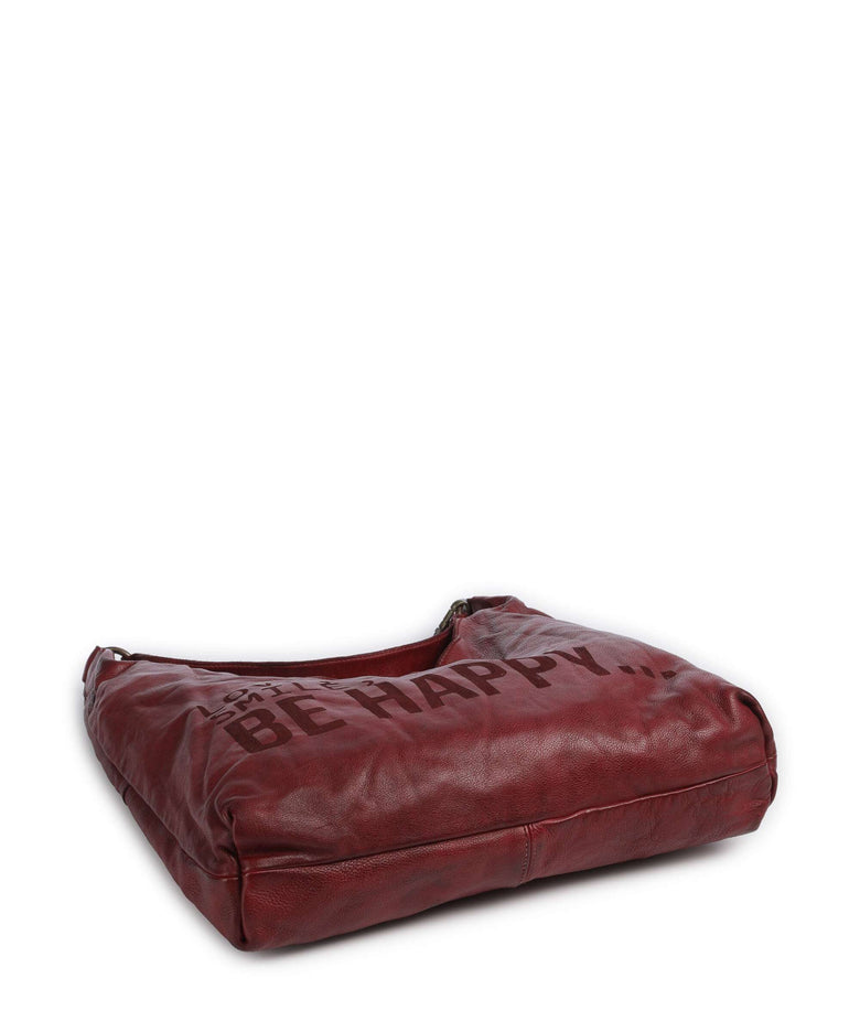 Taschendieb Wien Glücksbrücke 4 Hobo bag red burgundy