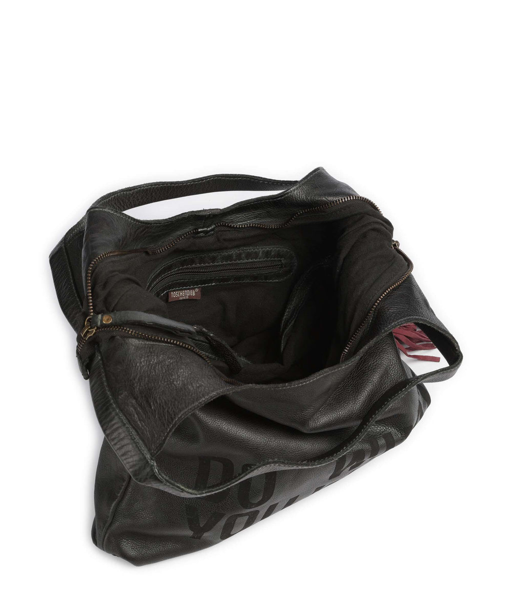 Taschendieb Wien Hanfgasse 3 Hobo bag green forest