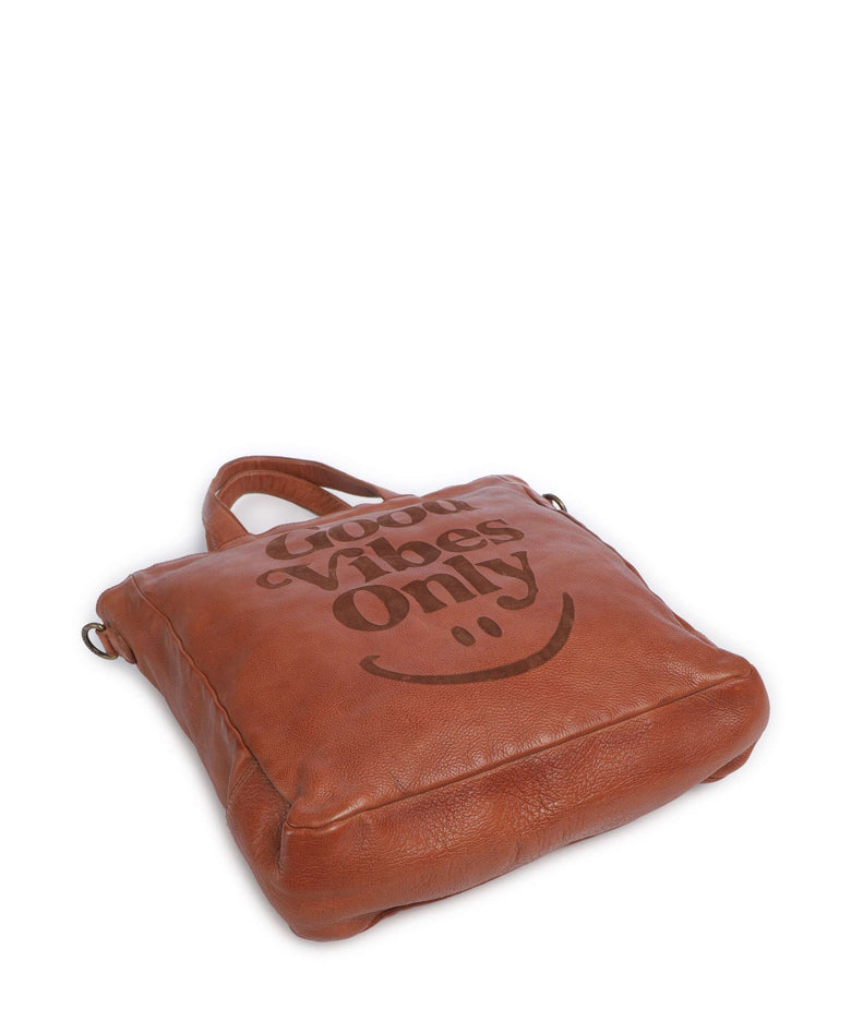 Taschendieb Wien Gutstrasse 1 Tote bag cognac