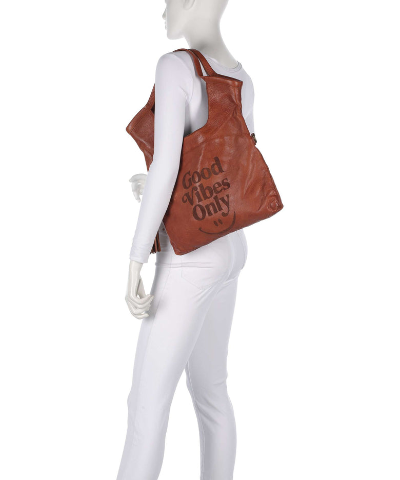 Taschendieb Wien Gutstrasse 2 Hobo bag cognac